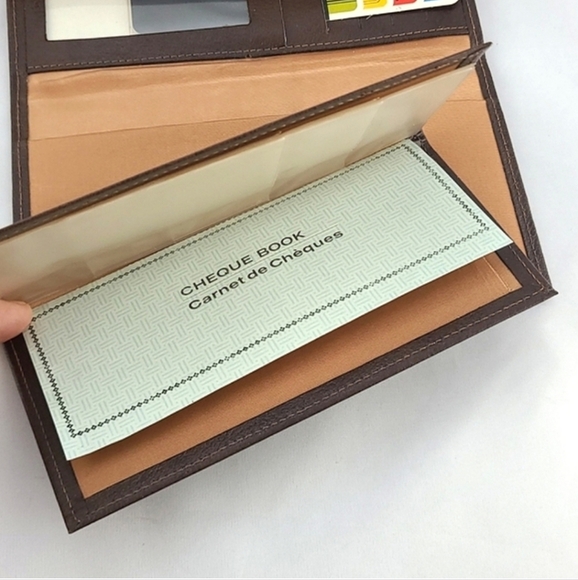 ROLFS New Vintage Women's Brown Leather Trifold Wallet Snap Closure - Picture 10 of 15